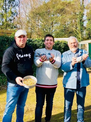 (L) Lot 12 , offered up by Sheldon Leonard,  pedigree attached